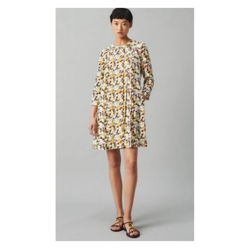 Tory Burch Challis Shift Dress in Reverie.